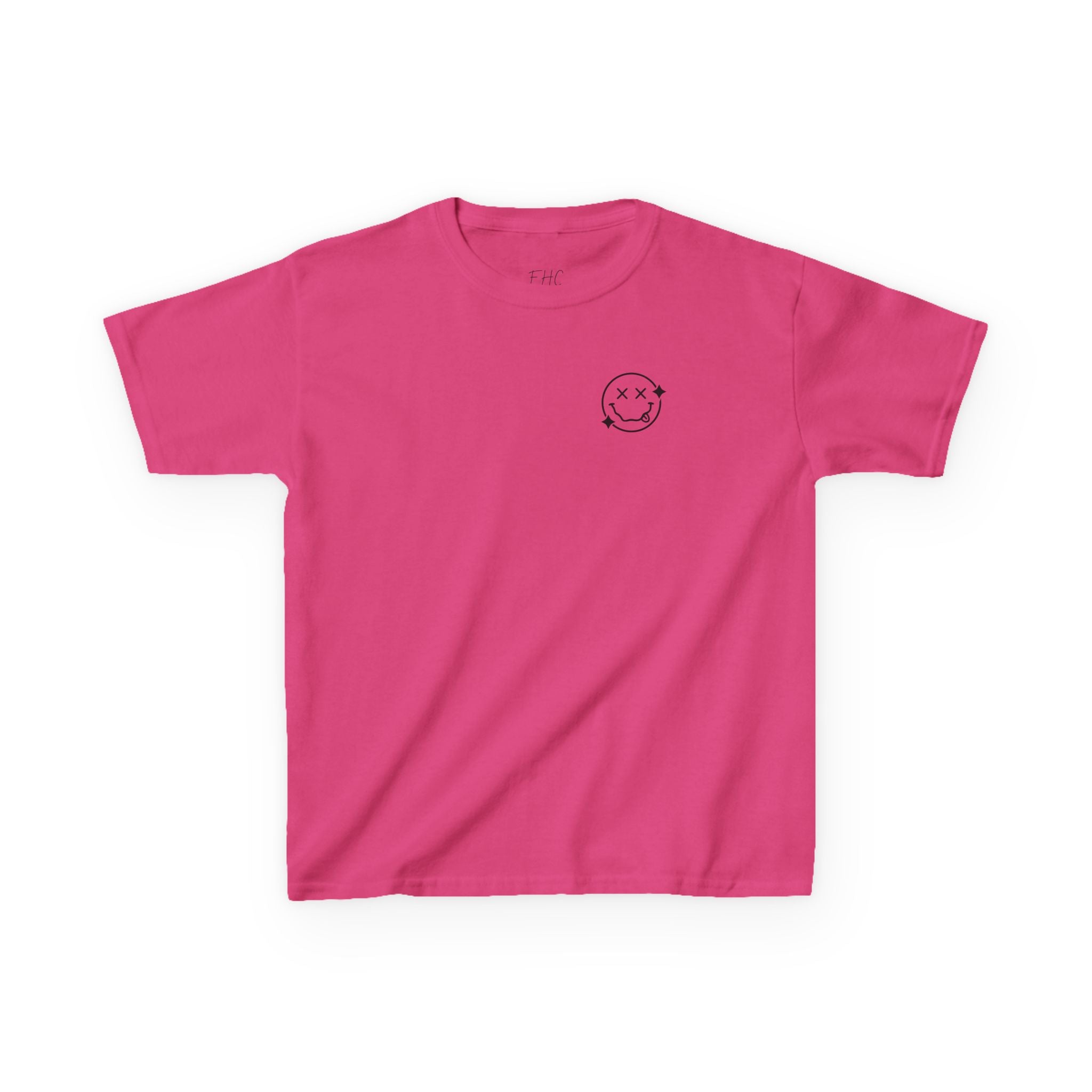 Kids Tee — 'Wild Child' Checkerboard Graphic