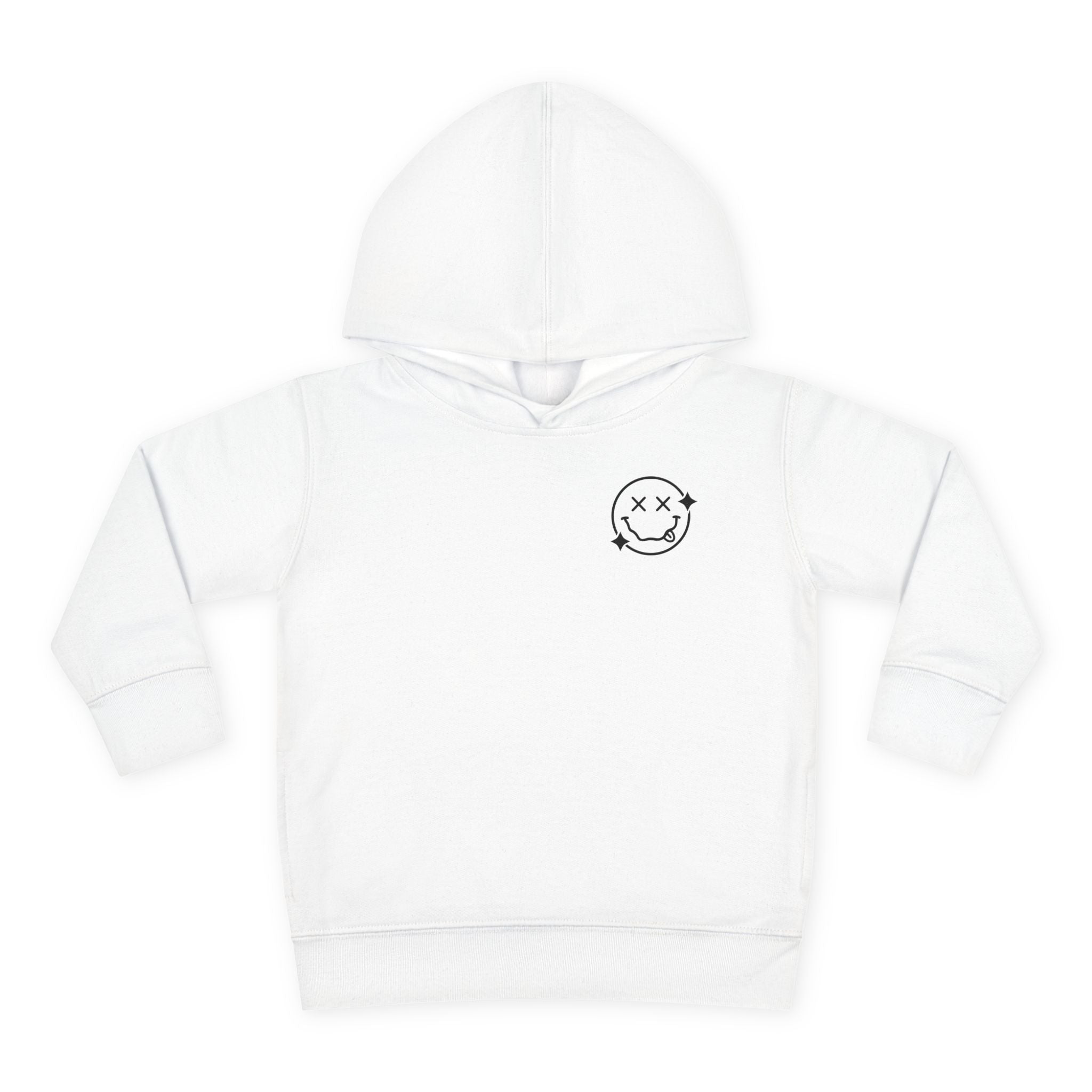 Toddler Hoodie — 'Wild Child' Checkerboard Graphic Pullover