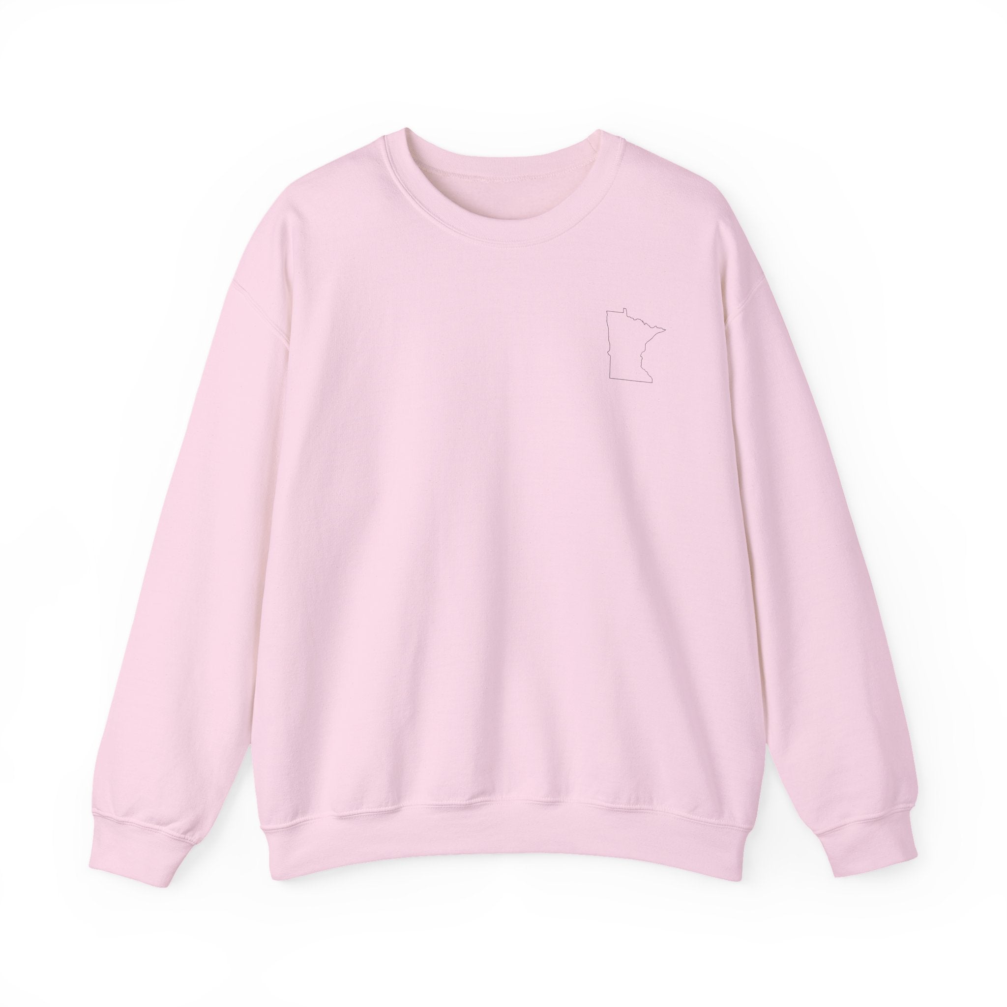 Minnesota 'Oh Ya You Betcha' Outline Crewneck