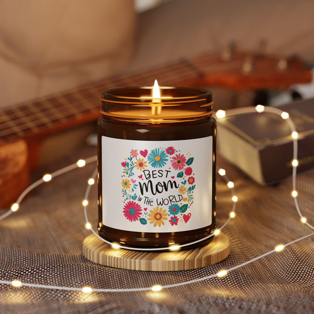 Best Mom In the World- Soy Candle