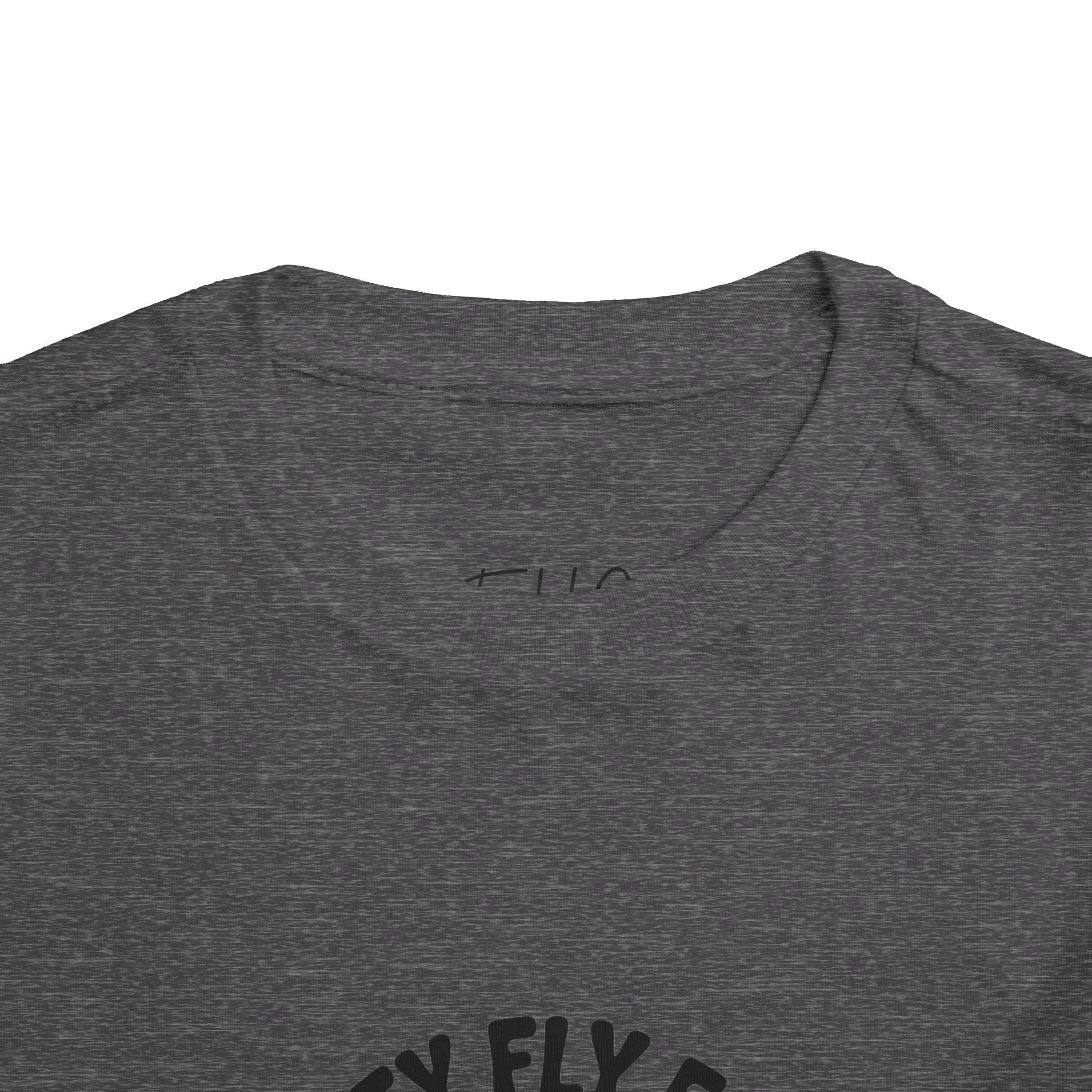 Toddler Tee — "Pretty Fly for a Little Guy" Checkered Vintage Graphic