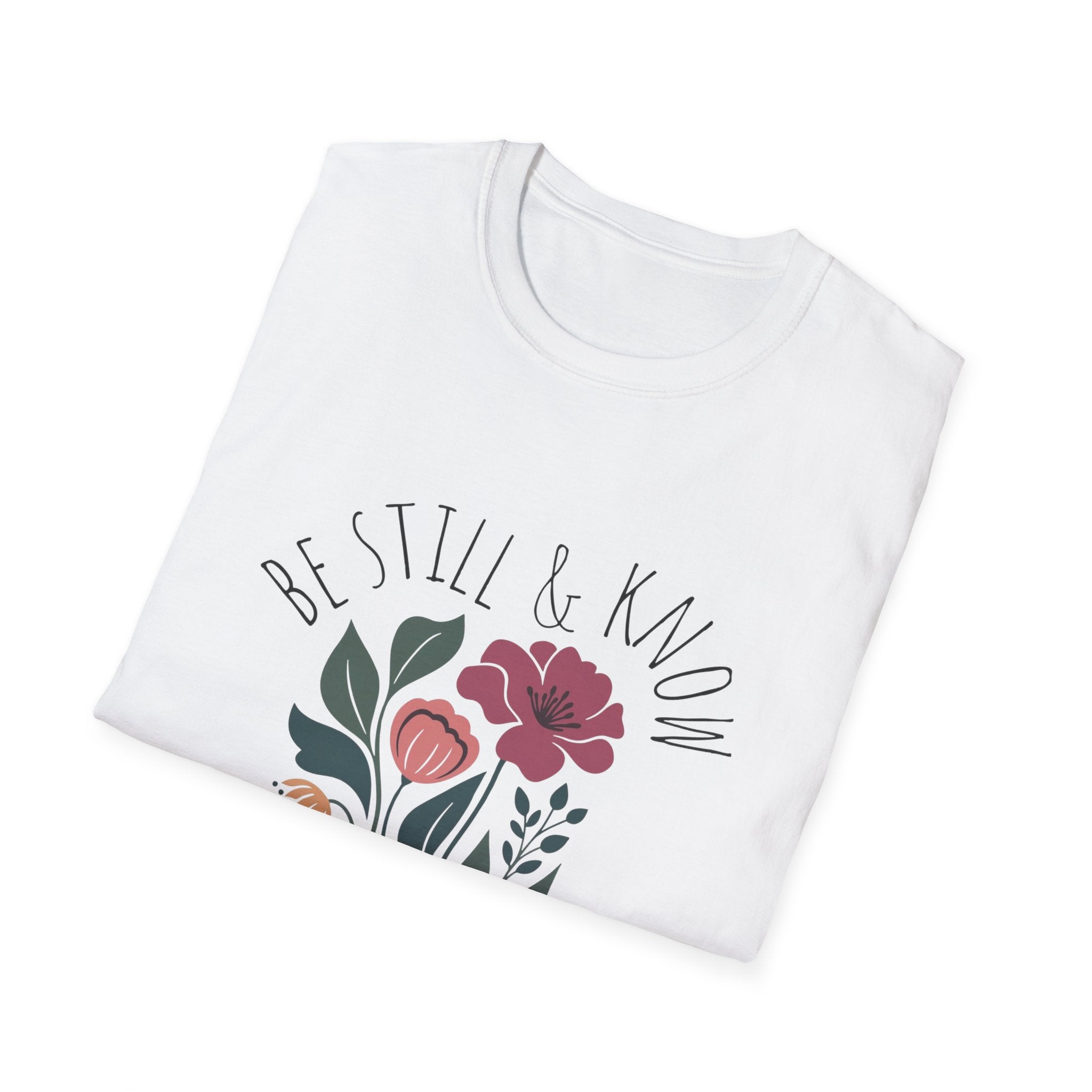Be Still & Know Floral T-Shirt