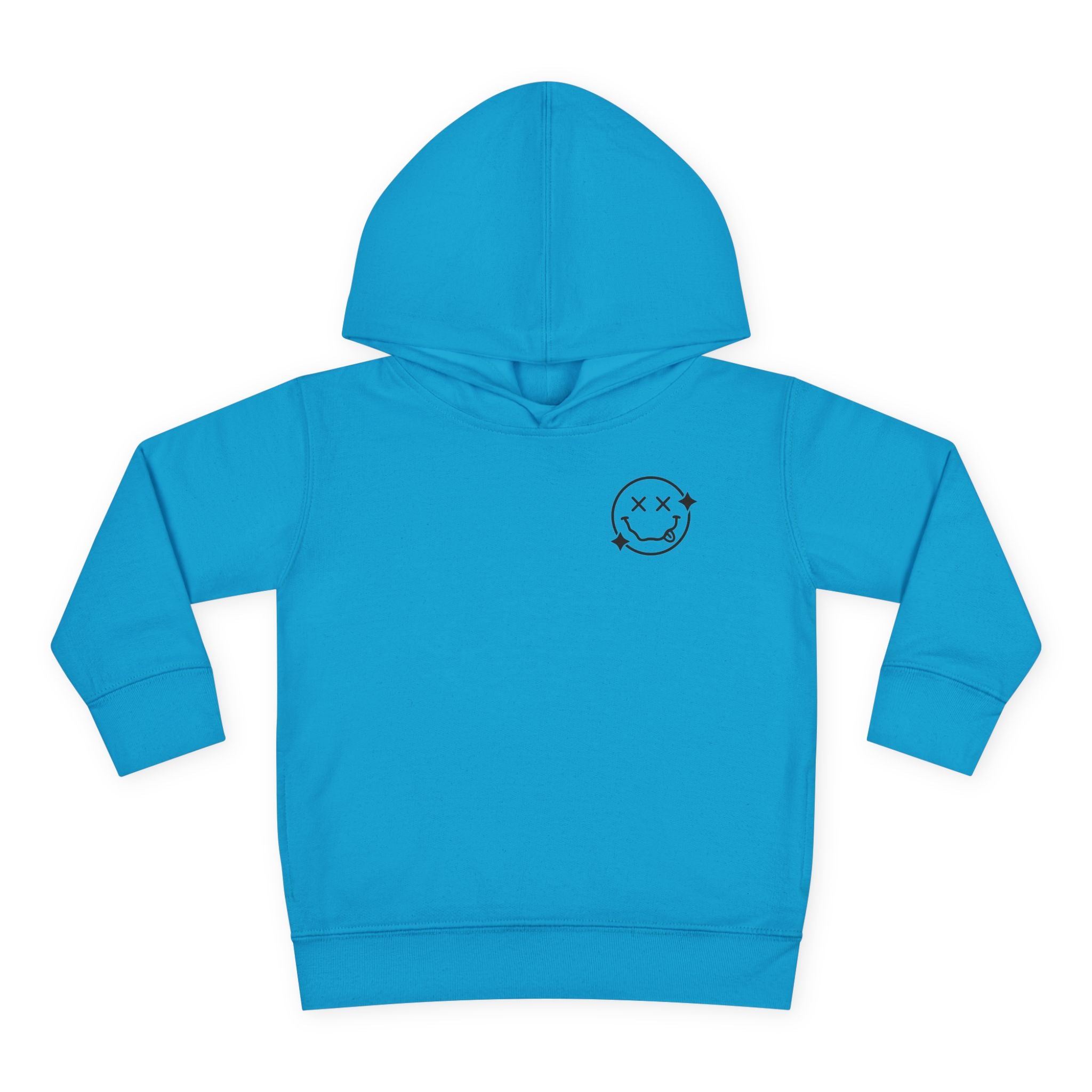 Toddler Hoodie — 'Wild Child' Checkerboard Graphic Pullover