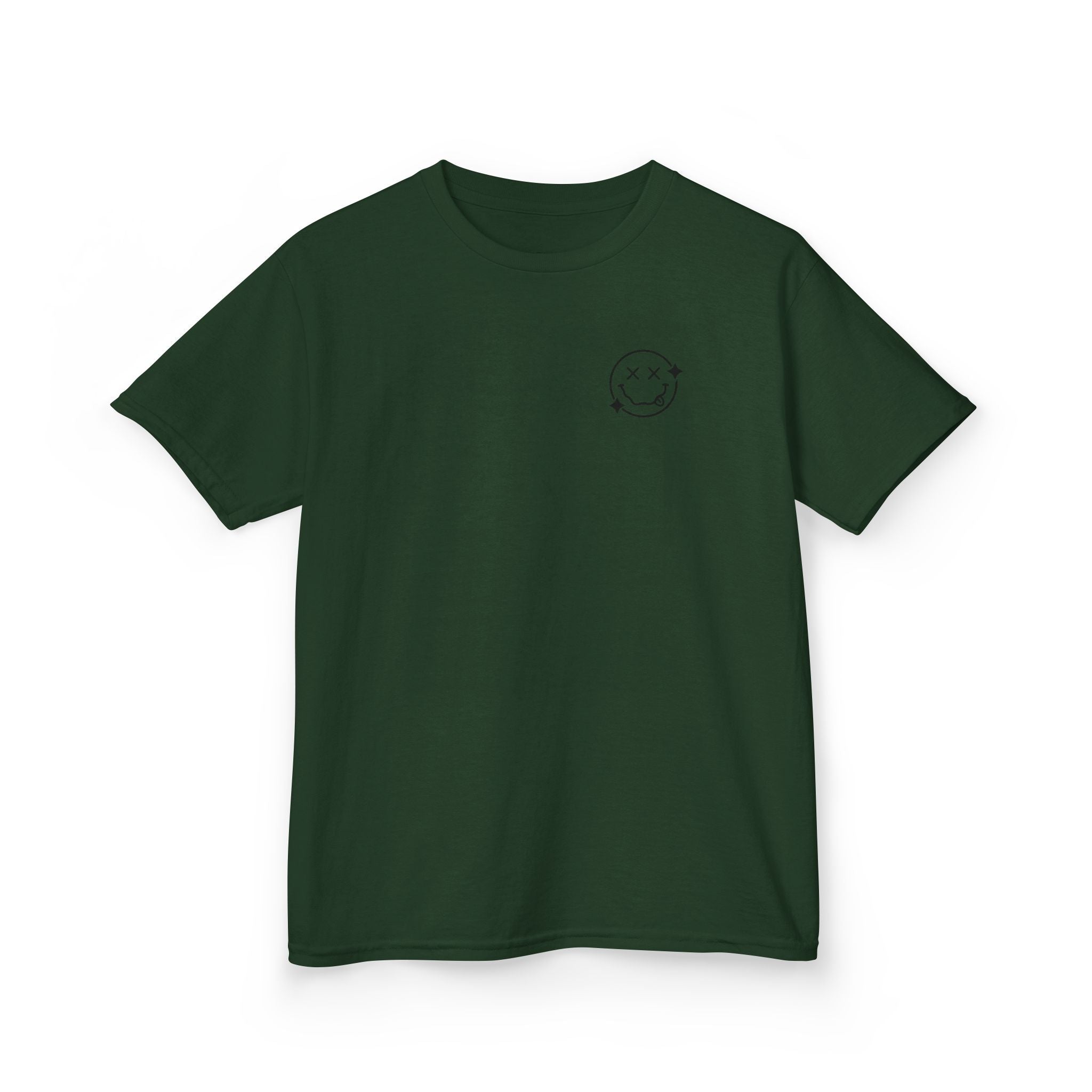 Kids Tee — 'Wild Child' Checkerboard Graphic