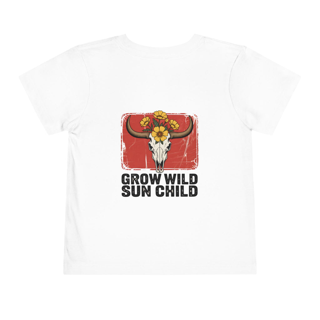 "Grow Wild Sun Child" toddler t-shirt