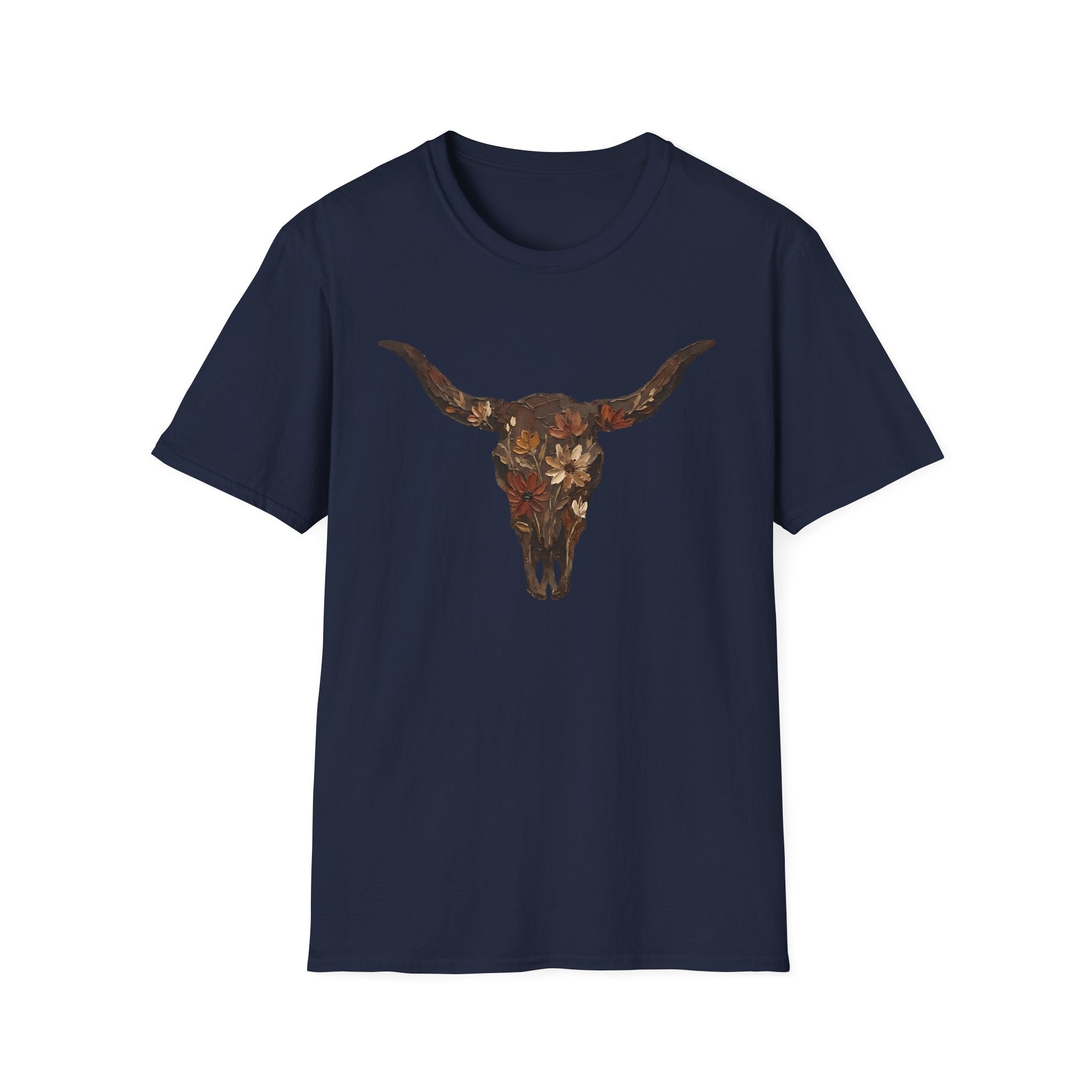Longhorn Skull Graphic T-Shirt