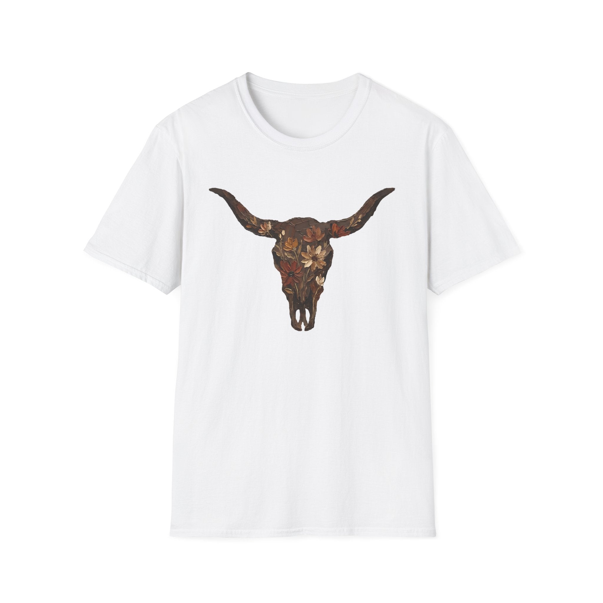 Longhorn Skull Graphic T-Shirt