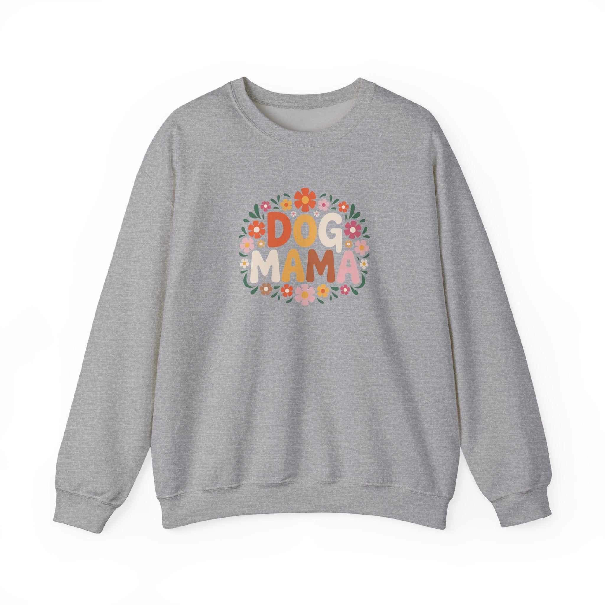 Dog Mama Floral Crewneck