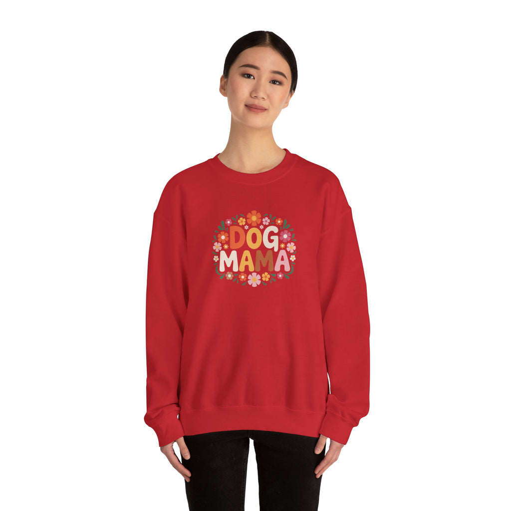 Dog Mama Floral Crewneck