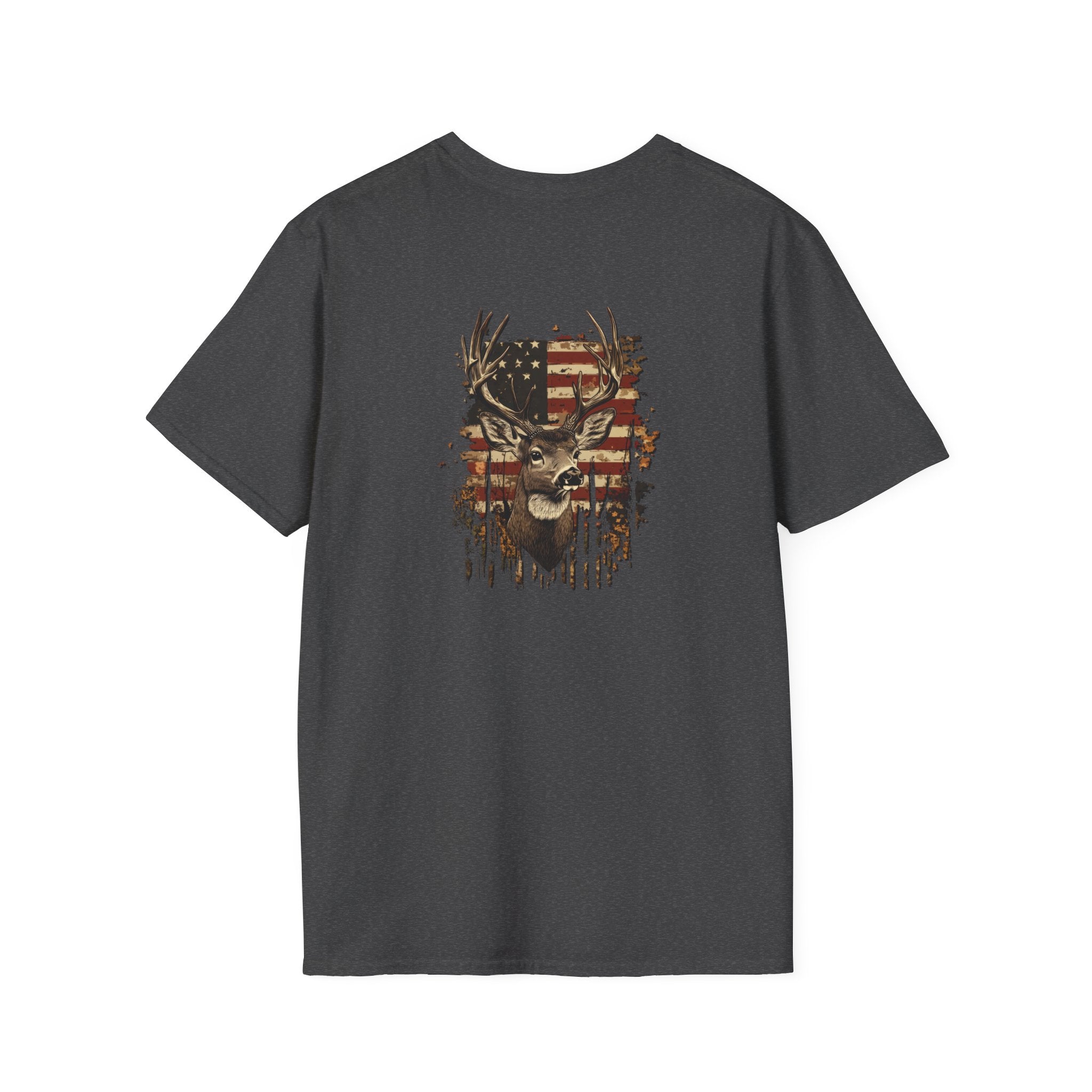 Rustic Patriotic Buck T-Shirt