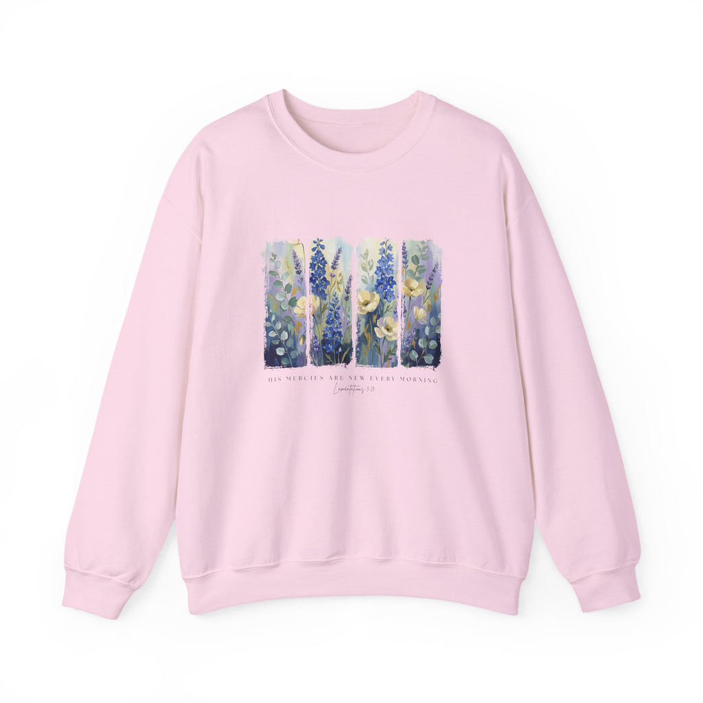 His Mercies Are New Every Morning- Crewneck