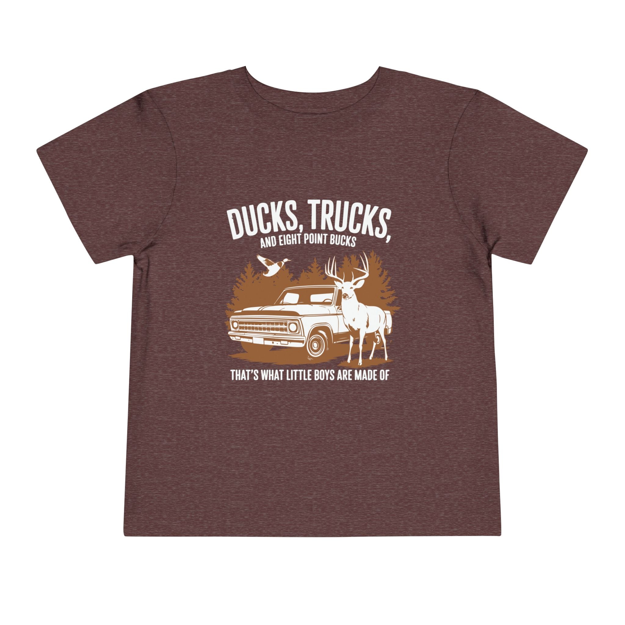 Ducks, Trucks, and Eight Point Bucks- Toddler Tee