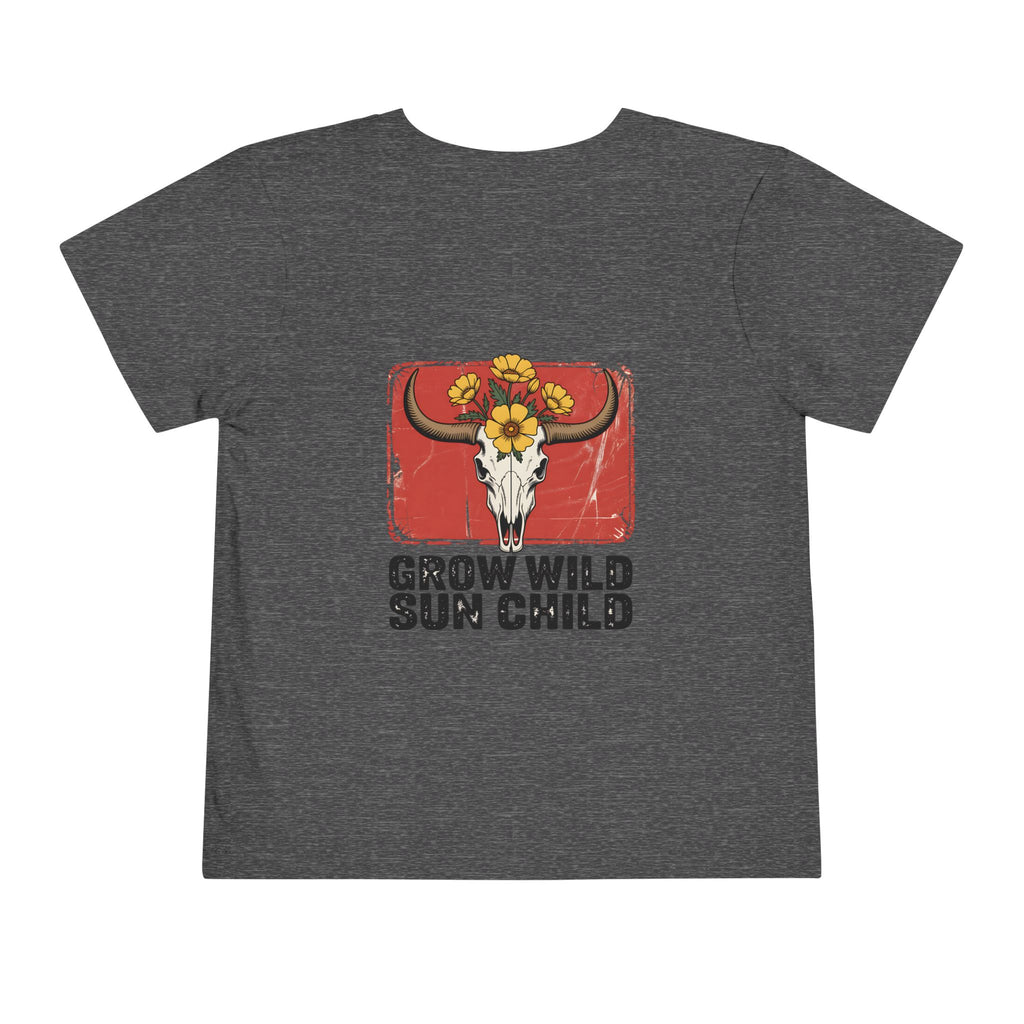 "Grow Wild Sun Child" toddler t-shirt