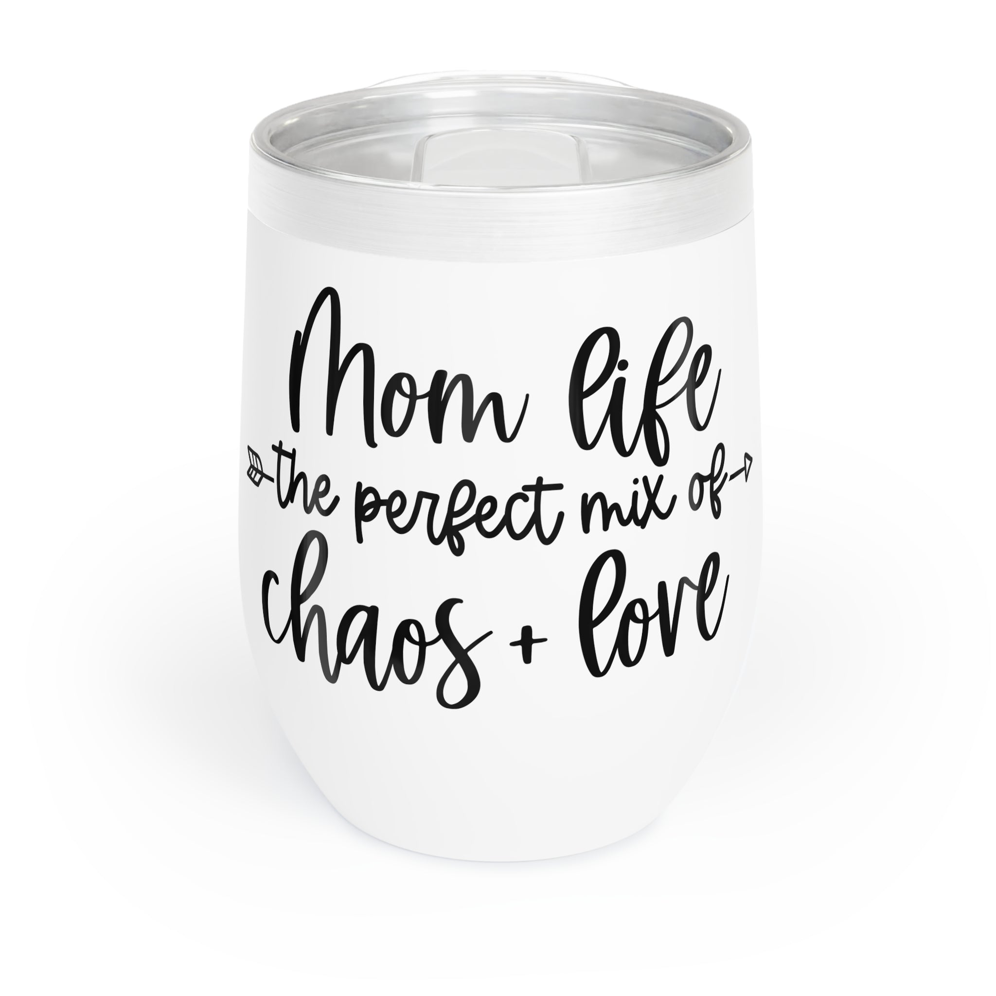 Mom Life Wine Tumbler