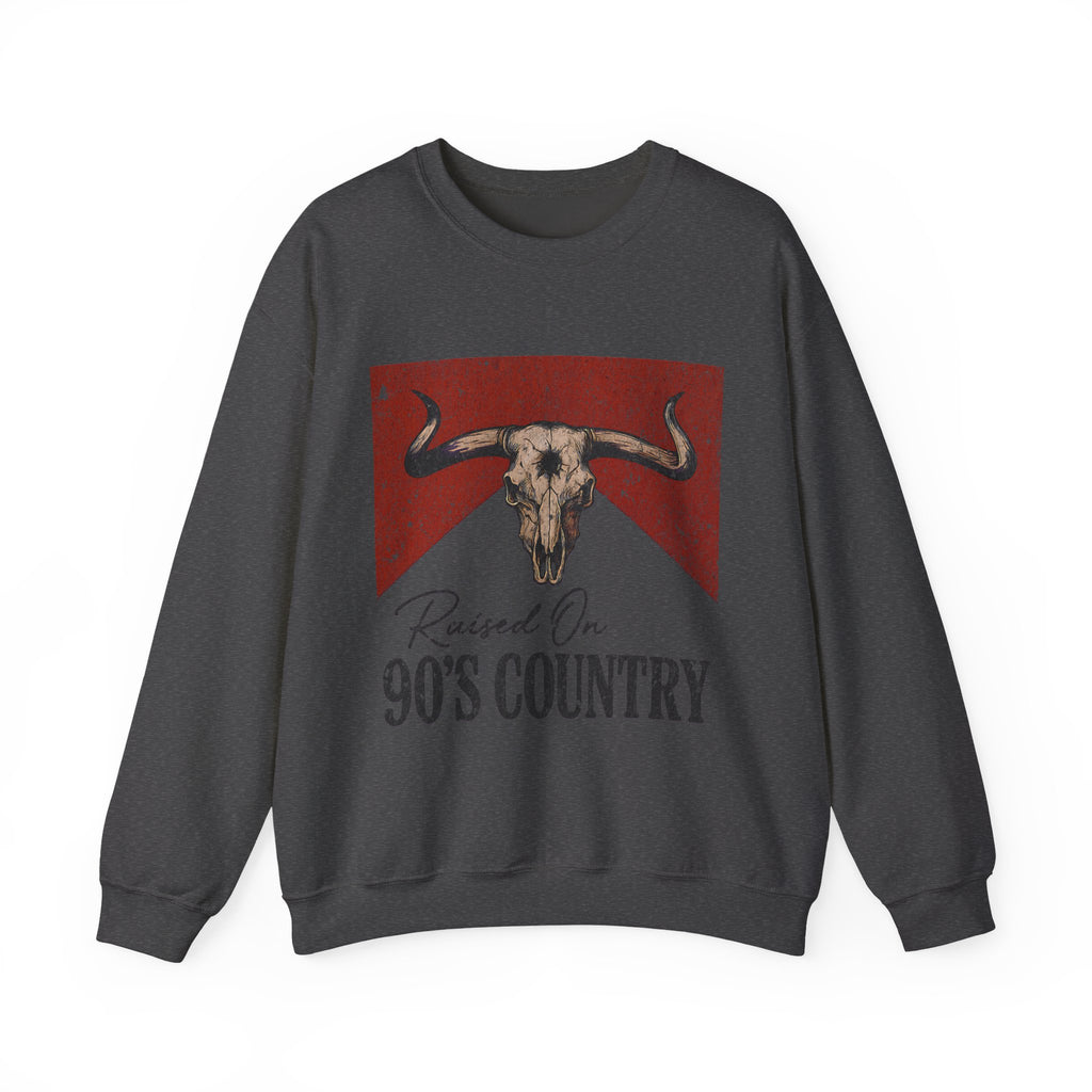 Raised On 90's Country Crewneck Sweatshirt
