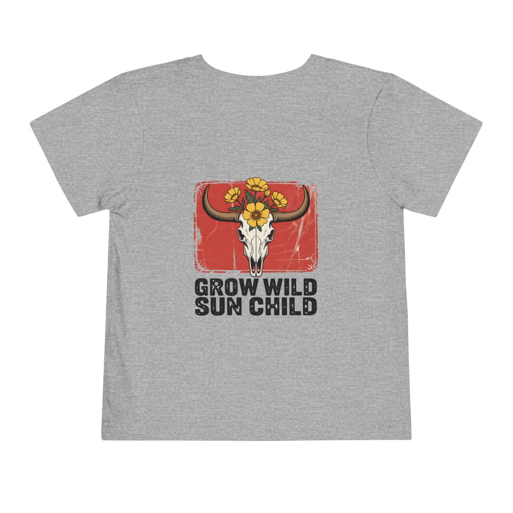 "Grow Wild Sun Child" toddler t-shirt