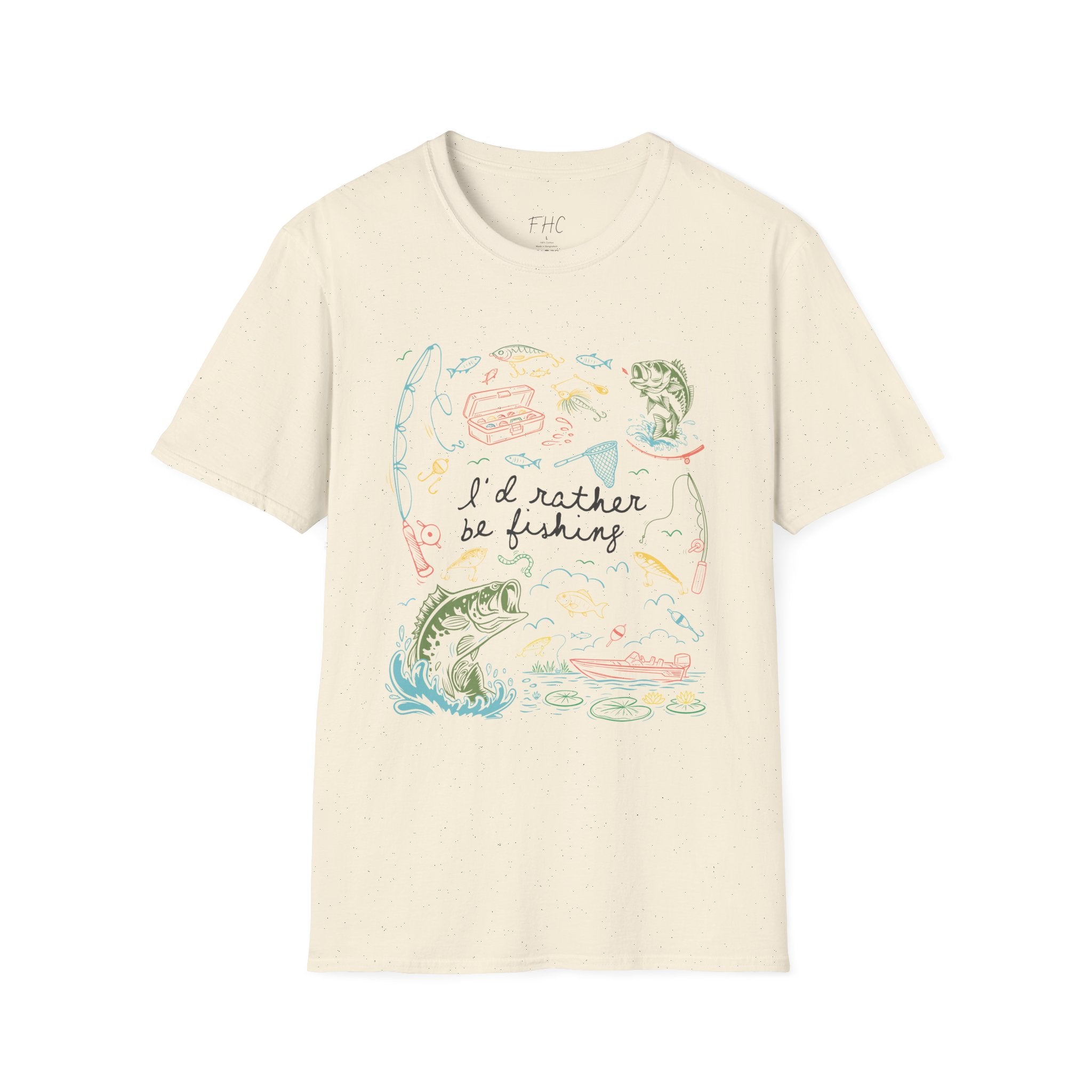 I'd Rather Be Fishing T-Shirt