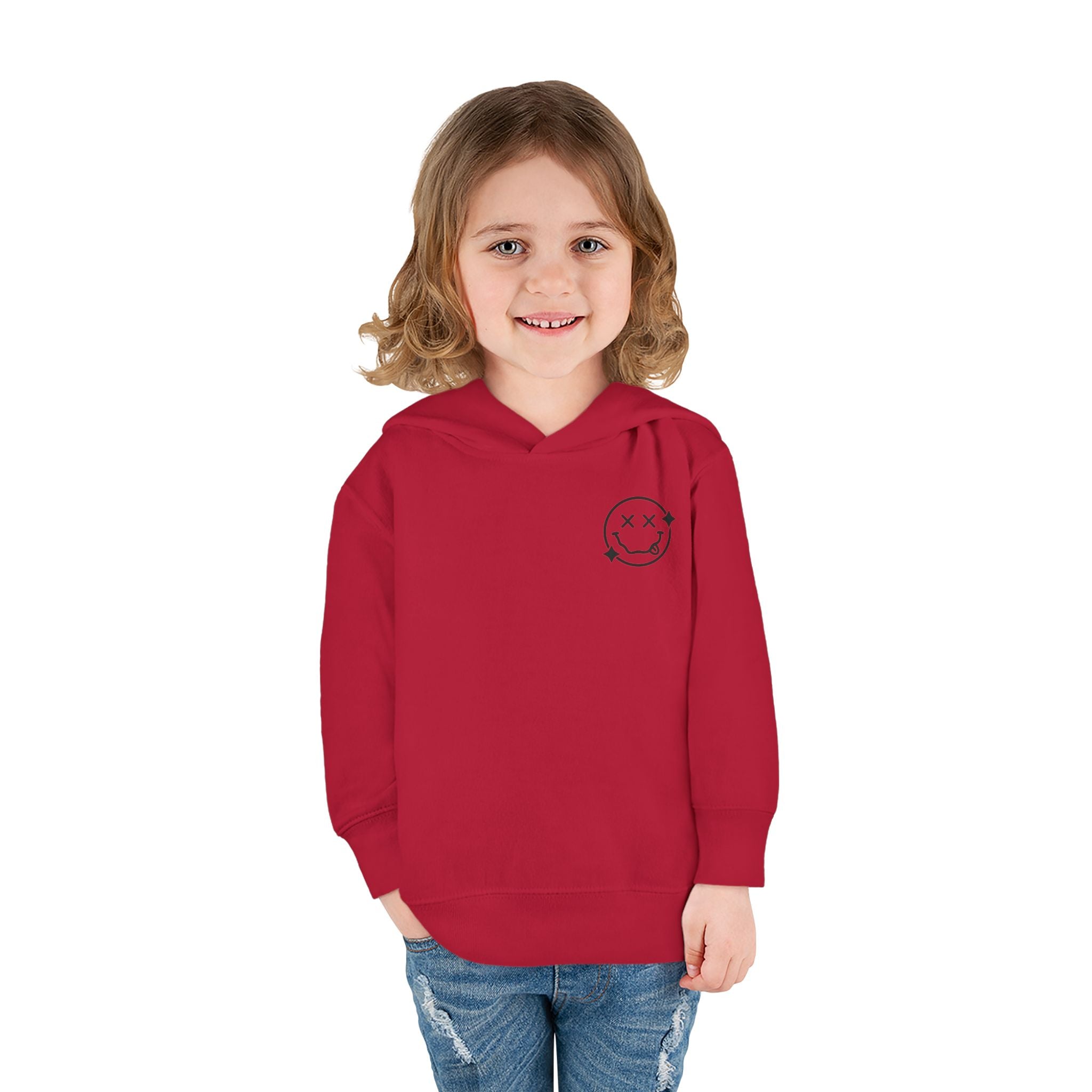 Toddler Hoodie — 'Wild Child' Checkerboard Graphic Pullover